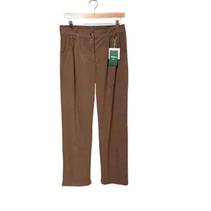 Halara AuraCord Cloud Brown Corduroy‎ High Waisted Wide Leg Pants Size M NWT thumbnail 3