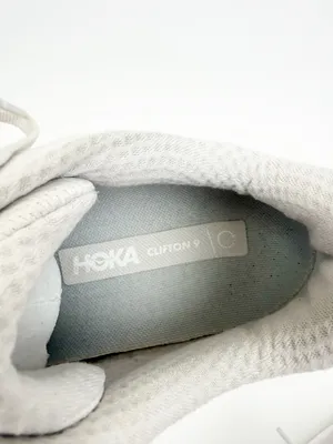 Hoka One One Clifton 9 Running Shoes Sneakers Nimbus Cloud/White thumbnail 13