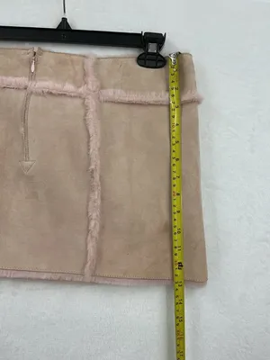 UGG Pink Trim Suede Shearling Piece 782 thumbnail 7