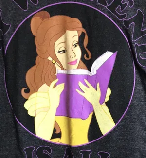 Beauty & Beast T-Shirt Belle Weekend All Booked Disney Size large thumbnail 5