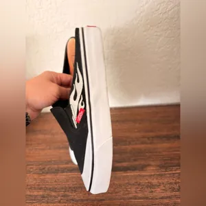 Vans Slip-on Mule Black White Asap Rocky Men's Fashion Skate mens 6.5 wmns 8.0 thumbnail 6