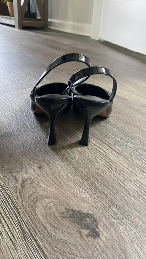 SheIn Black Slingback Kitten Heels thumbnail 5