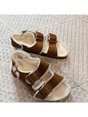 Birkenstock Milano Shearling Sandals thumbnail 5