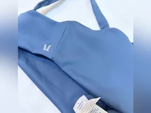 Vuori Evolve Square Neck Sports Bra – Pool Blue – M thumbnail 8