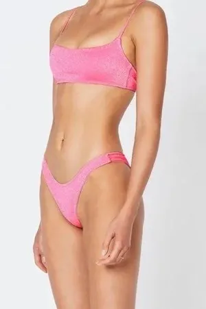 Triangl Bikini pink glittery  thumbnail 1