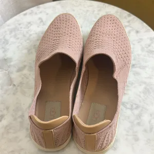 UGG Sammy Wavy Knit‎ Sneaker Pink Size 10 thumbnail 5