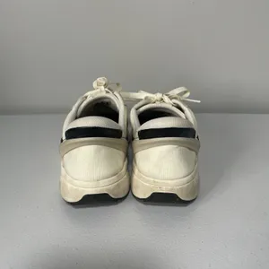 Kizik Paris Hands-Free Step In Sneakers Shoes Cream Black Women's Size 8 thumbnail 3