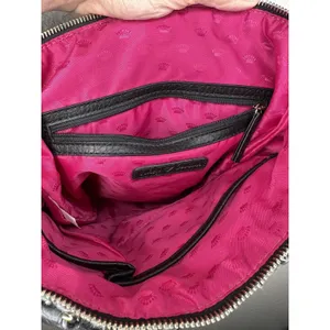 Juicy Couture Satchel Bag Womens Medium Multicolor Tweed Sequin Top Handle Lips thumbnail 6