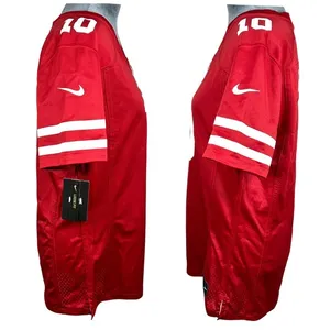 Nike San Francisco 49ers Jersey Large Red Garoppolo 10 NFL‎ On Field Loose Fit thumbnail 9