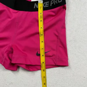 Nike Pro Compression Shorts Women’s Small Pink Dri-FIT Athletic Training Shorts thumbnail 6