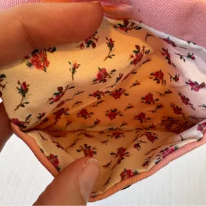 Gucci Beauty Pink Cotton Mini Bag Cosmetic Case Xtra Small thumbnail 6