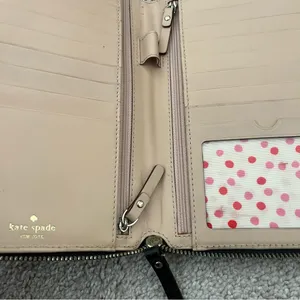 Kate Spade New York Black Leather Continental Wallet thumbnail 12