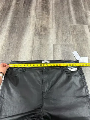 Abercrombie Black Leather Pants thumbnail 11