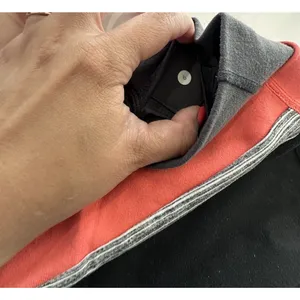 Lululemon Groove Astro Jogger Yoga Pants Pocket Black Orange Size 6 thumbnail 3