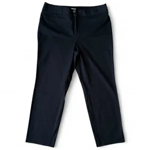 Charter Club NWT Lexington Straight-Leg Pants 12 Petite Black thumbnail 5