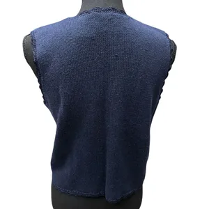 Erika II Holiday Christmas‎ Sweater Vest Embroidered Women's Size Petite Small thumbnail 7