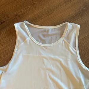 Offline by Aerie White Mesh Tank Top thumbnail 4