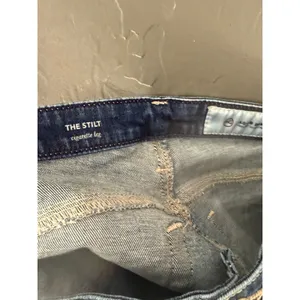 AG Adriano Goldschmied The Stilt Cigarette‎ Leg Jeans Medium Wash Blue Size 29R thumbnail 9