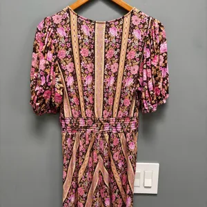Spell & The Gypsy Enchanted Wood Dress in Rose Maxi M thumbnail 10