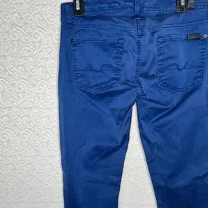 7 For All Mankind Blue Gwenevere Skinny Jeans Size 28 thumbnail 8