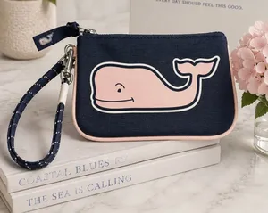 Vineyard Vines Iconic Pink Whale Wristlet thumbnail 1
