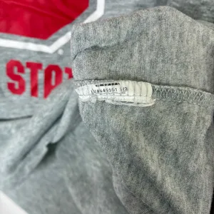 Nike Ohio State The Nike Tee Long Sleeve Heather Gray Scoop Neck Womens Medium thumbnail 4