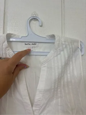 Bella Dahl Pintuck Sleeveless Shirt Dress thumbnail 3