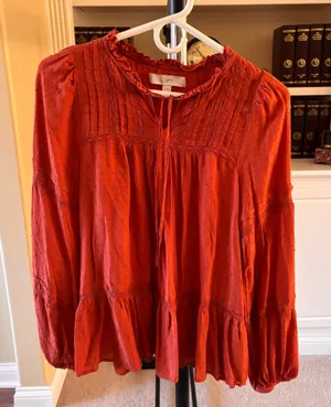 LOFT Women's Boho Peasant Blouse thumbnail 1