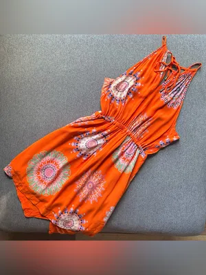Anthropologie Floreat Livia Halter Dress Size 4 thumbnail 9