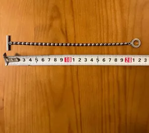 Gucci charm bracelet size 7.5 inches sterling silver thumbnail 2