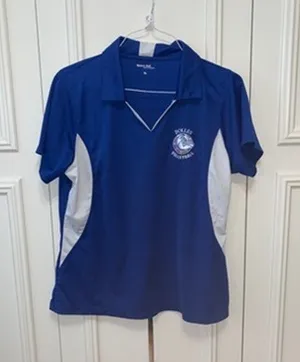 Sport-tek Bolles Bulldogs Ladies' Colorblock‎ Polo Blue XL Bolles Volleyball Shirt thumbnail 1