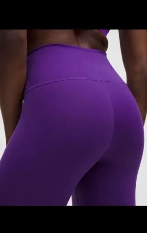 Lululemon Size 6 Wunder Train HR Crop 15” Leggings thumbnail 3