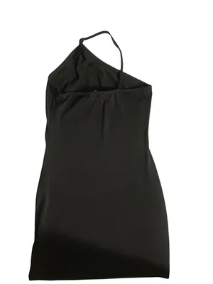 Urban Outfitters Black One Shoulder Mini Dress Size M thumbnail 4