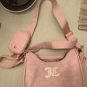 Juicy Couture Pink Crossbody Bag with Matching‎ Pouch thumbnail 1