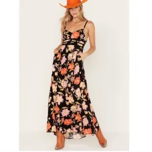 NWT Free People | Wisteria Floral Sleeveless Maxi Dress | S thumbnail 2