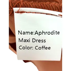 Amariah Aphrodite Maxi Dress Coffee‎ Brown Modest Long Sleeve Womens Small thumbnail 9