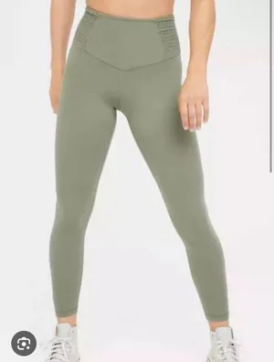 Aerie Offline Green High Waisted Leggings thumbnail 1