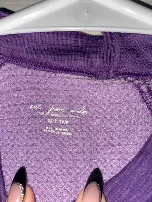 Cropped Purple Shirt  thumbnail 3
