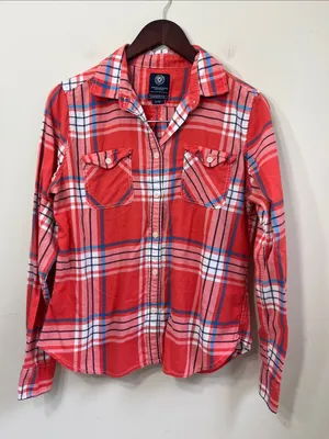 American Eagle Outfitters Women's Long Sleeve Button Down Shirt Size Large thumbnail 1