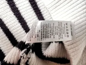 French Connection Stripe Half Zip Sweater Size Medium thumbnail 11