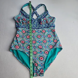 Catalina‎ Medallion Print One Piece Swimsuit Multi Color CTL37183 Size L 12-14 thumbnail 8