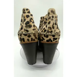 Sperry Princetons Top Sider Princeton boot leather lace up pony hair chunky heel thumbnail 4