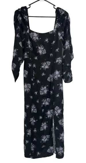 Anthropologie Maeve Floral‎ Dress Colorfull Women's Size 4P Classic Peasant Boho thumbnail 1