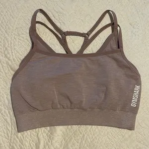 Gymshark Adapt Marl Seamless Sports Bra - Light Purple thumbnail 5
