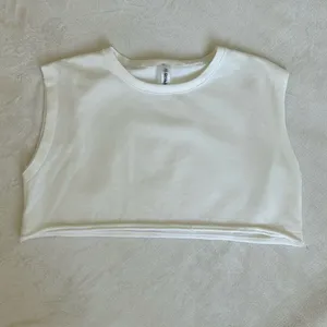 Altar'd State White Cropped Athletic Top thumbnail 1