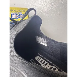 Skechers Hands Free Slip-ins Summits Plus Vibrance Black Vegan Sneakers 150613 thumbnail 7