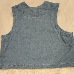Vintage 90s Liz Claiborne Denim Vest Large thumbnail 4