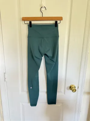 Lululemon Wunder Train High-Rise Tight 25" Green Jasper thumbnail 7