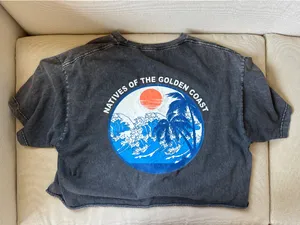 Brandy Melville Golden Coast Crop Top thumbnail 2