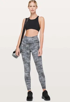 Lululemon Free To Be Bra *High Neck Black 6 thumbnail 6